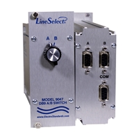 DB9 Female Connectors 2-Position Switch