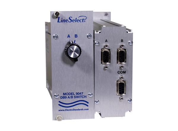 DB9 Female Connectors 2-Position Switch
