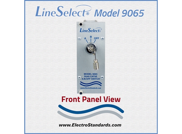 RJ45 A/B/Off-Line Switch, Keylock