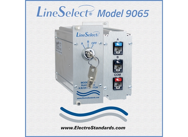 RJ45 A/B/Off-Line Switch, Keylock