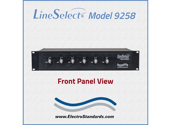 Model 9258 DB25 6-Channel A/B Switch