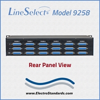 Model 9258 DB25 6-Channel A/B Switch