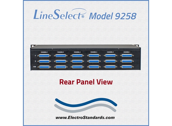 Model 9258 DB25 6-Channel A/B Switch