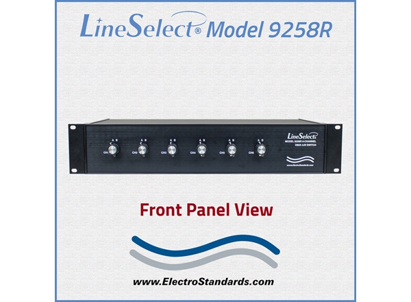 Model 9258R DB25 6-Channel A/B Switch, RoHS Compliant