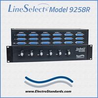 Model 9258R DB25 6-Channel A/B Switch, RoHS Compliant