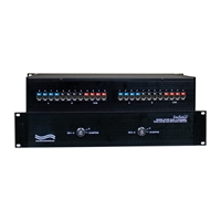 Dual 4-Channel RJ45 Cat5e A/B Keylock Switch, RoHS Compliant