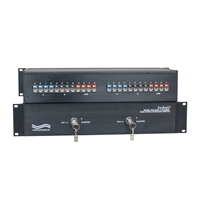 Dual 4-Channel RJ45 Cat5e Keylock Switch