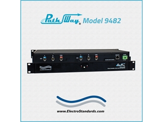 Model 9482 Dual Channel RJ45 CAT6 A/B Switch, with Telnet and GUI, Catalog # 309482