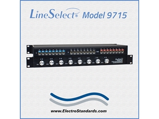 Catalog # 309715 - Model 9715 RJ45 8-Channel Cat5e Switch, Individual Channel Control
