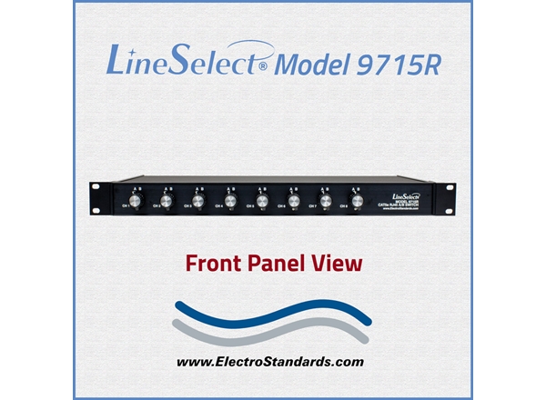 9715R RJ45 8-Channel Cat5e Switch, RoHS Compliant
