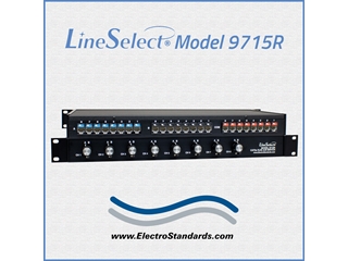Model 9715R RJ45 8-Channel Cat5e Switch, Individual Channel Control, RoHS Compliant, Catalog # 309715R