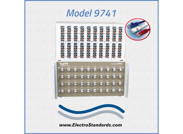 40 RJ45 40-Channel, CAT 5e Switch