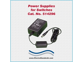 Catalog # 514296 - Model 514296 Power Supply, 100-240 VAC/12 VDC