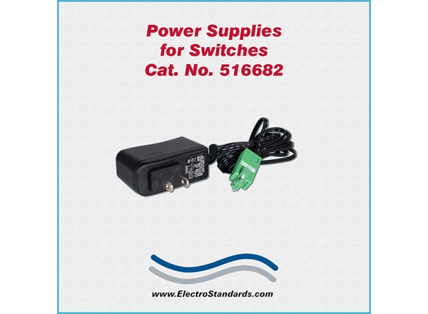 Power Supply, 100 -240 VAC/12 VDC