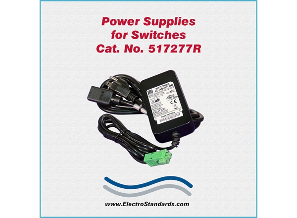 517277R Power Supply, 100-240 VAC/12 VDC, RoHS Compliant