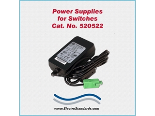 Catalog # 520552 - Model 520552 Power Supply, 100-240 VAC/12 VDC