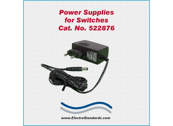 522876 Euro Power Supply, 2-Pin