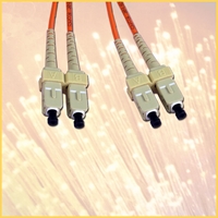 SC/SC Multimode Fiber Optic Cable Assembly