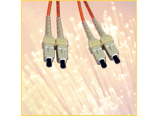 SC/SC Multimode Fiber Optic Cable Assembly