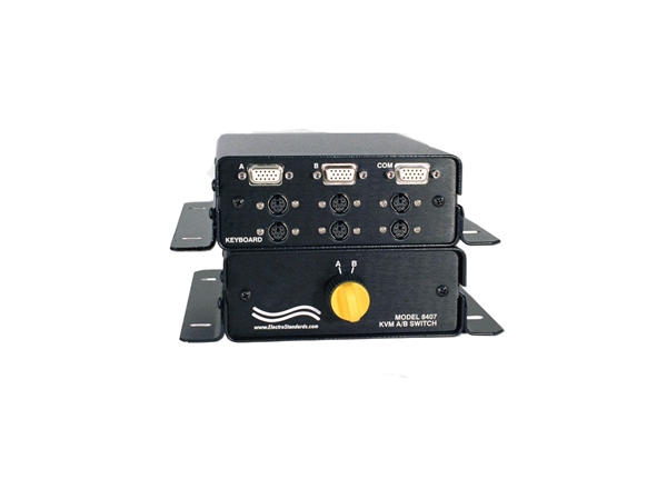 KVM 2-Position Switch with MIL Knob