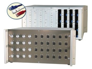 16 RJ45 CAT 5, 16-Channel Switch