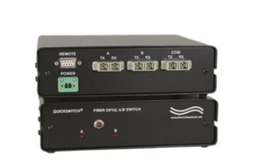 A/B Fiber Switch, Secure Remote