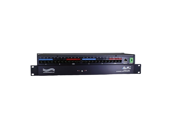 Model 7236E 8-Channel RJ45 A/B Switch with GUI Remote