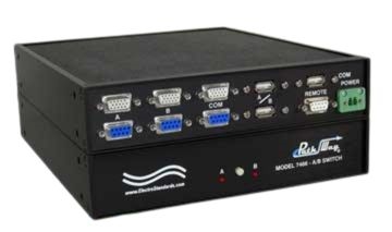 DB9, HD15, USB A/B KVM Switch