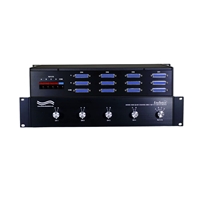 5-Channel DB25 A/B & RJ11/12 A/B/C/D Switch