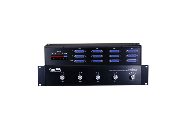 5-Channel DB25 A/B & RJ11/12 A/B/C/D Switch