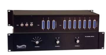 3-Channel DB25 / DB25 / BNC Switch