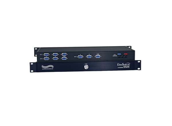 4-Channel DB9/RJ45 Cat5 A/B Switch