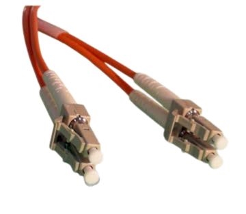 LC/LC Fiber Cable, Terminated, 50/125 Micron, 2 Meter, 986147-02m