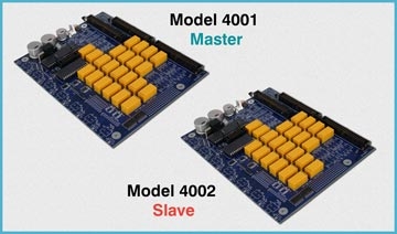 Model 4001 Master and Model 4002 Slave Board Only AB Switches