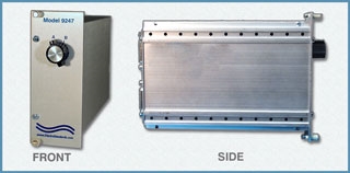 Model 9247 DB9 A/B Switch Module, Rackmount Configuration, Male Connectors