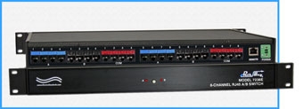 Model 7236E 8-Channel RJ45 A/B Switch with GUI Remote Access