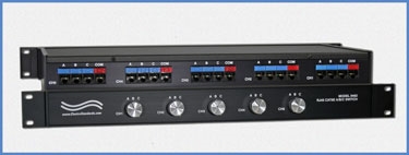 Model 9462 5-channel CAT5e RJ45 A/B/C Switch, Manual, Independent Switching