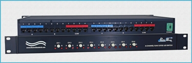 Model 7463 8-Channel RJ45 CAT5e AB Switch