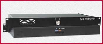 Model 9448 RJ45 A/B Switch, Manual, CAT5e, Rackmount