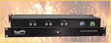 Model 6276 Gigabit ST Duplex Fiber Optic Switch
