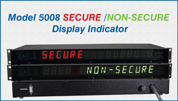 Model 5008 Secure / Non-Secure Display Indicator Unit