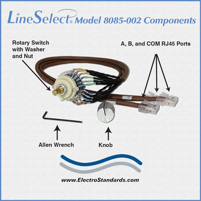 LineSelect Model 8085-002 with components LineSelect Model 8085-002 with components