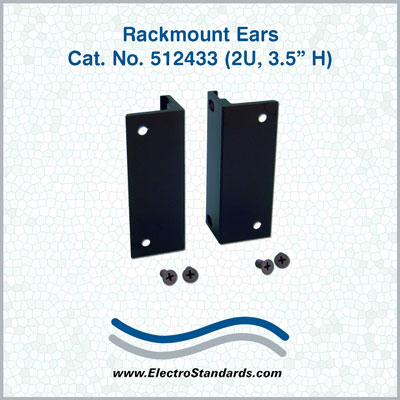 2U Field Installable Rackmount Brackets Model 2433, Cat No 512433