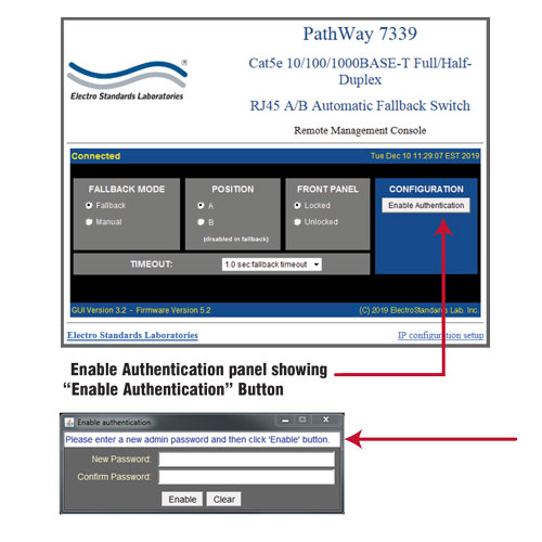 Model 7339 Please enter a password, then click enter