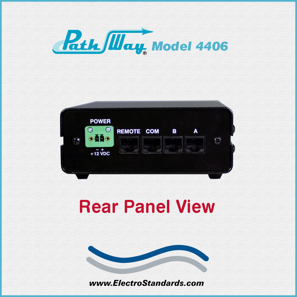 Model 4406 RJ45 Code Operated A/B Network Switch, Remote
