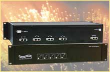 Fiber Optic SC Duplex A/B/C/D/Off-Line Switch, Remote, Rackmount, QuickSwitch 4192