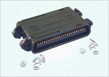 Mini Gender Changers, Centronics 50-Pos., Male/Male