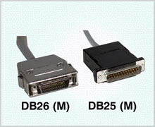 Motorola / Codex Compatible Cables DB26 (M) DB25 (M) 5' Cat. No. 920234-005