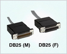 Motorola / Codex Compatible Cables DB25 (M) / DB25 (F) 30' Cat. No. 930338-030