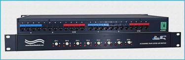 Model 7463 8-Channel RJ45 Cat 5e A/B Switch